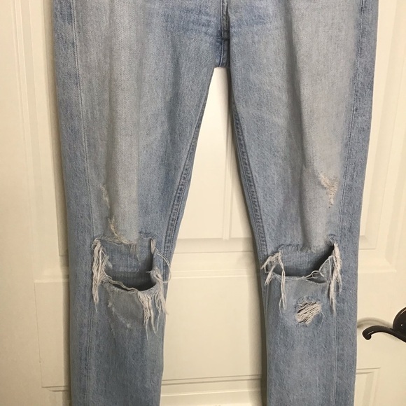 AGOLDE Jamie High Rise Classic Button Fly Jean Size 23. - Picture 5 of 15